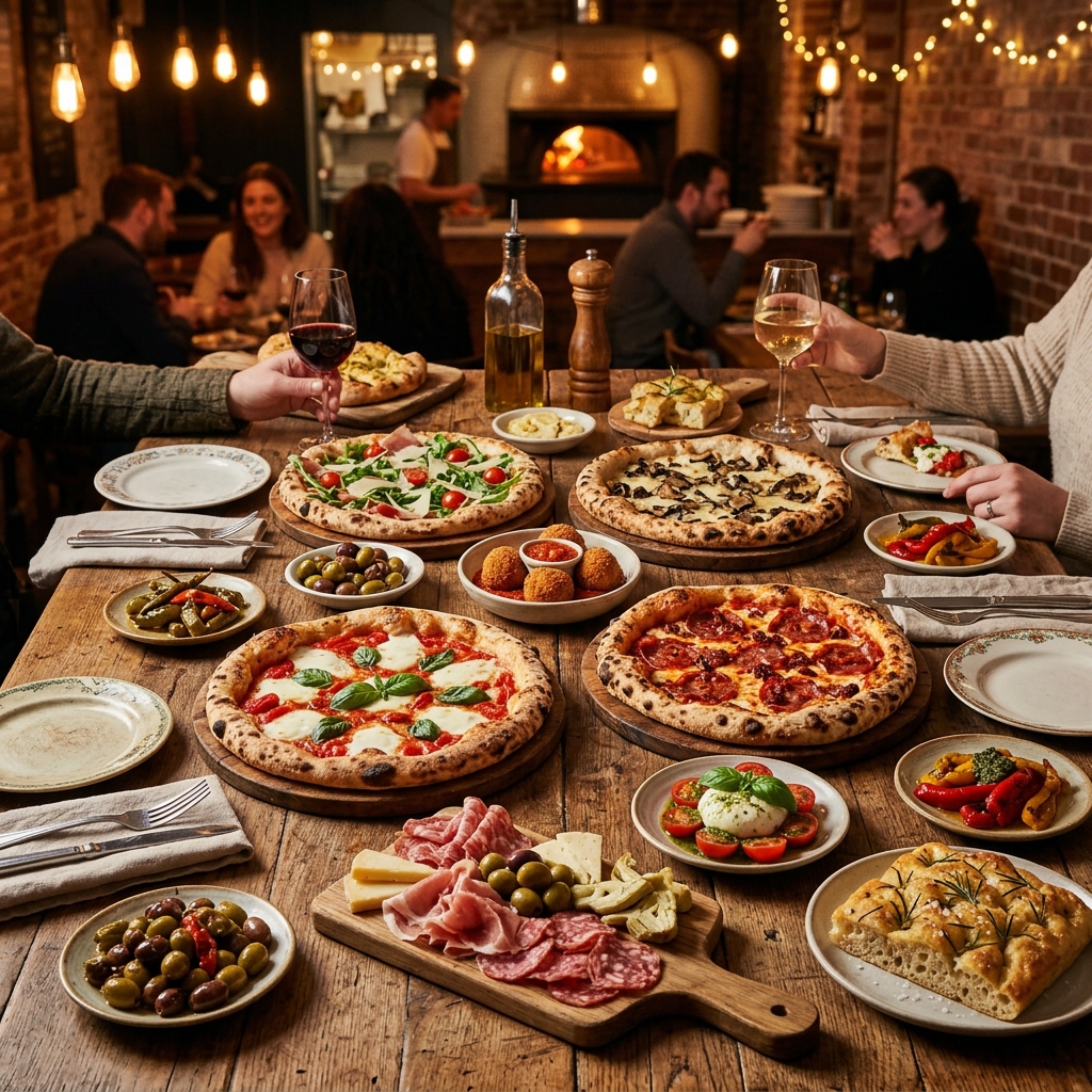 Niche Pizza Interior